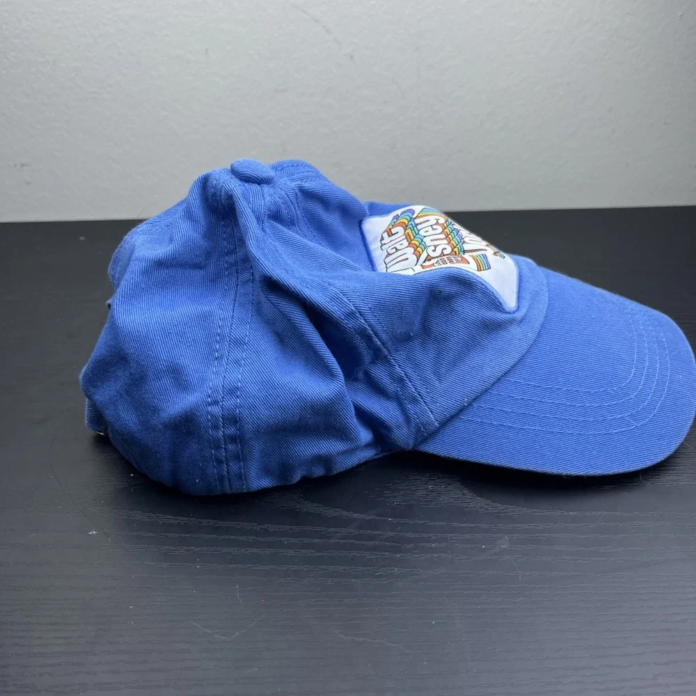 Walt Disney World Retro Blue Logo Baseball Cap Adjustable Adult Unisex Hat‎